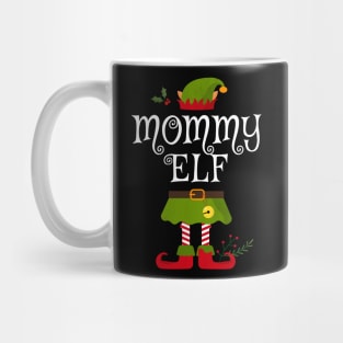 Mommy Elf Shirt , Family Matching Group Christmas Shirt, Matching T Shirt for Family, Family Reunion Shirts Mug